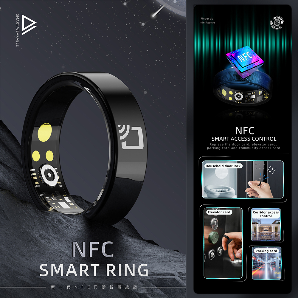 R20 Ceramic Smart Ring Support - Smart Ring Nfc Pay avaliação e preço