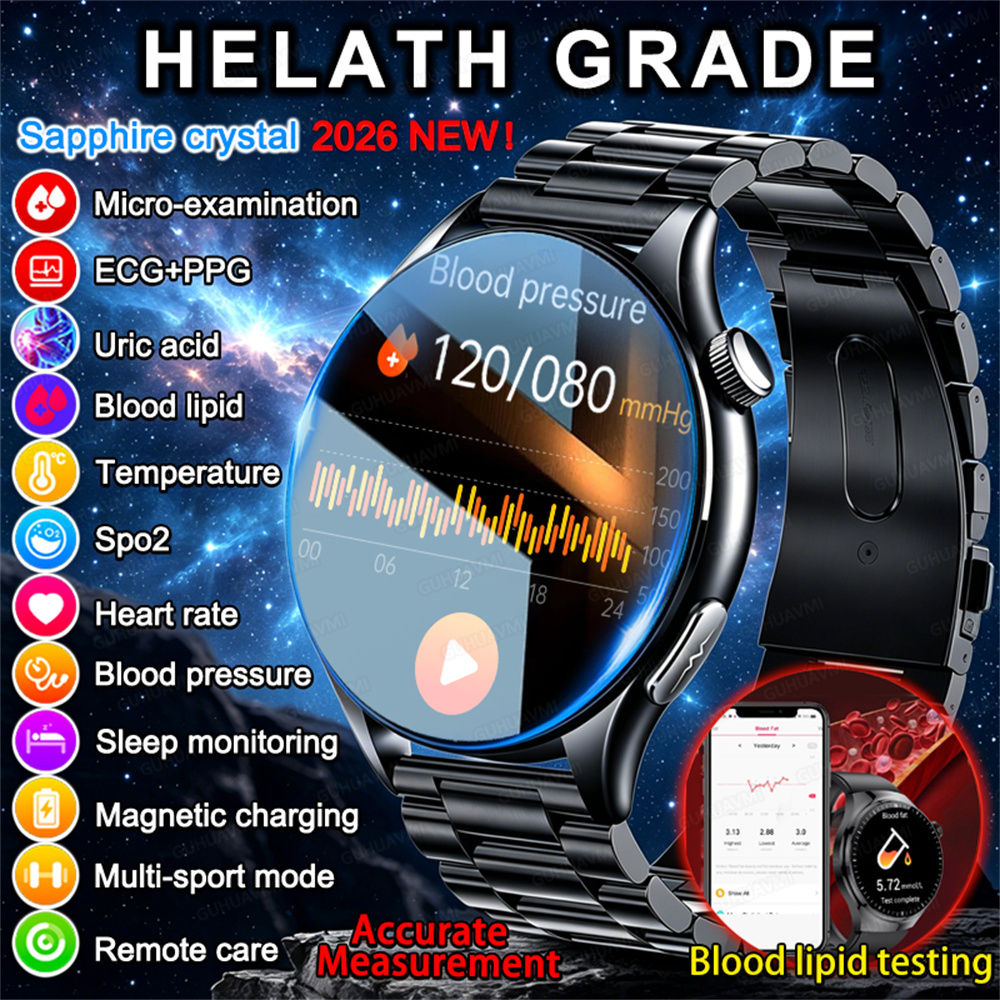 Smart Watch 2026 New Blood oxy - Fatigue Band Monitor avaliação e preço