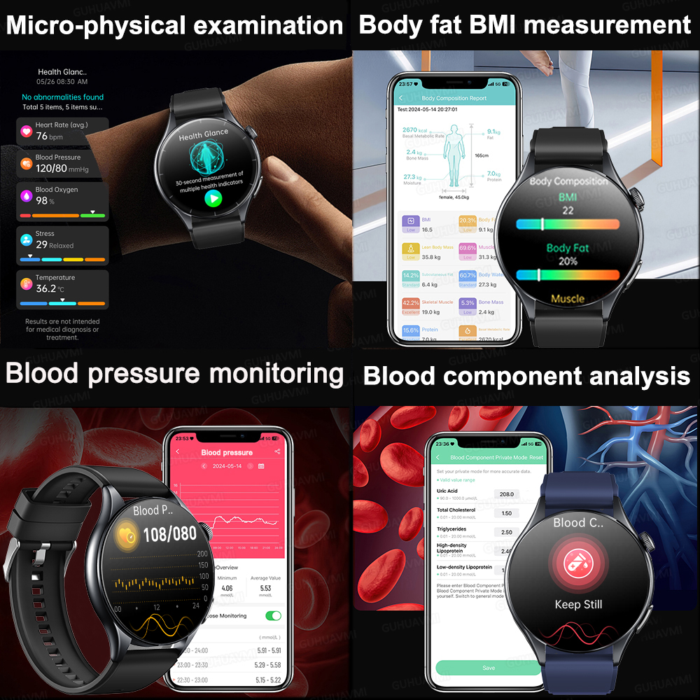 Smart Watch 2026 New Blood oxy - Fatigue Band Monitor avaliação e preço