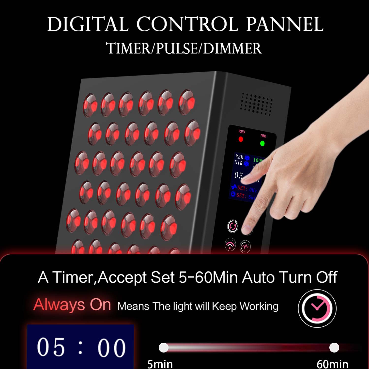 Double Chip Timing Led Red Lig - Galvanic Skin Sensor avaliação e preço