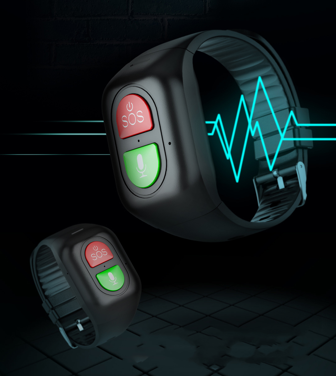 Elderly Smart Watch 4G Sim Car - Fall Detection Watch avaliação e preço