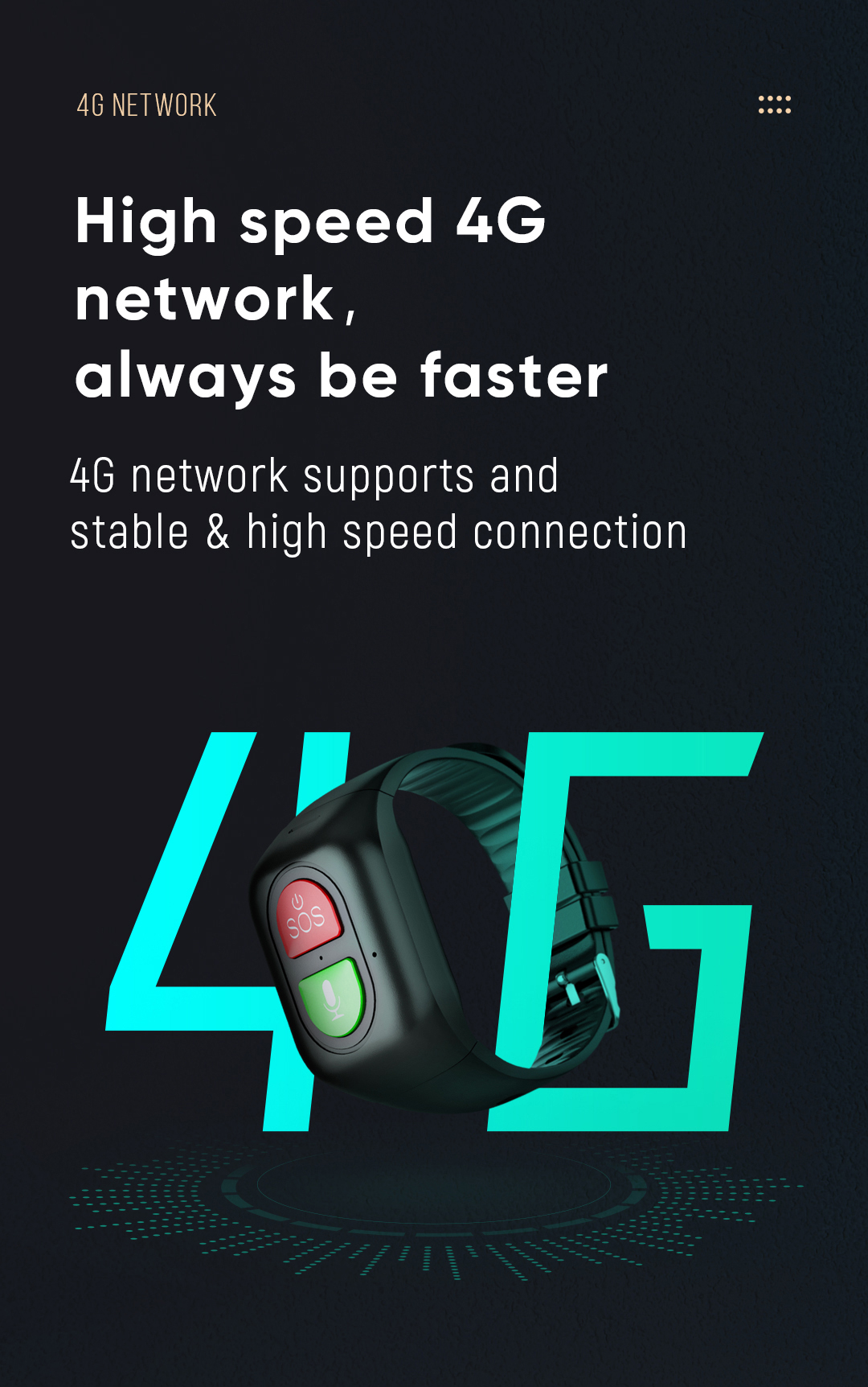 Elderly Smart Watch 4G Sim Car - Fall Detection Watch avaliação e preço