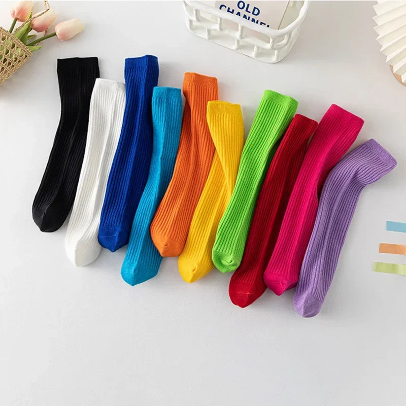 Boy Girl Mid-Calf Ribbed Strip - Baby Sock Oximeter avaliação e preço