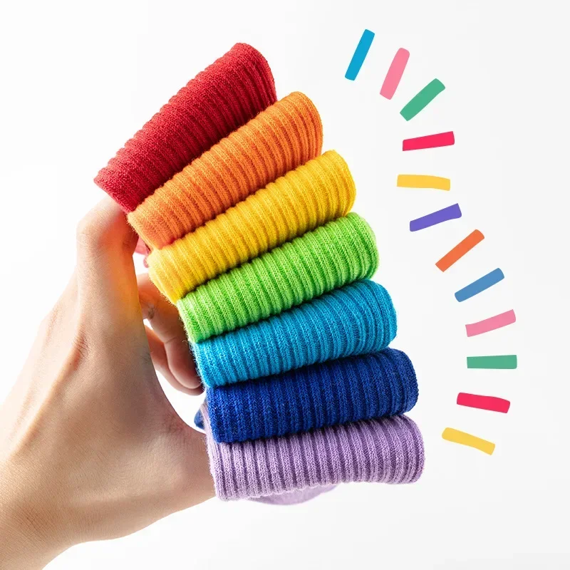 Boy Girl Mid-Calf Ribbed Strip - Baby Sock Oximeter avaliação e preço