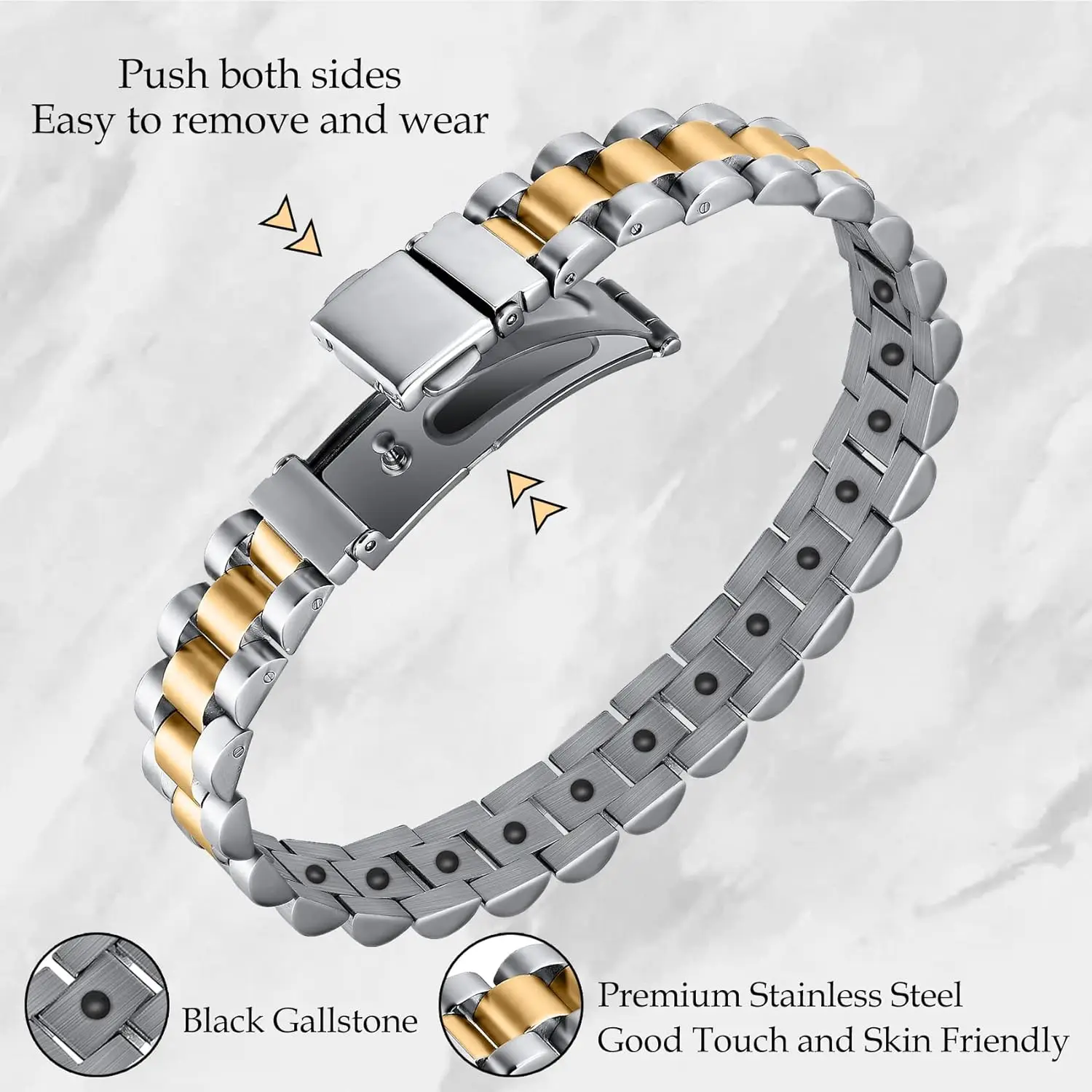 Titanium Steel Hematite Magnet - Meditation Headband Eeg avaliação e preço