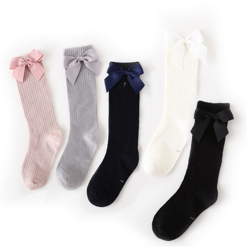 Children Girls Socks With Bows - Baby Sock Oximeter avaliação e preço