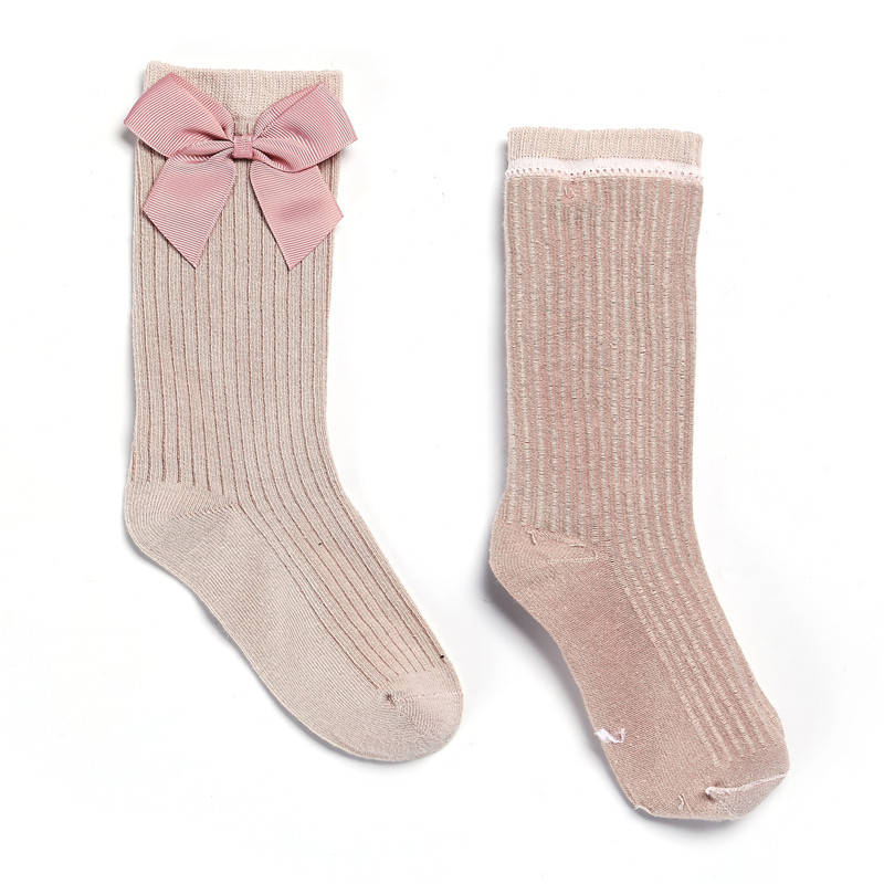 Children Girls Socks With Bows - Baby Sock Oximeter avaliação e preço