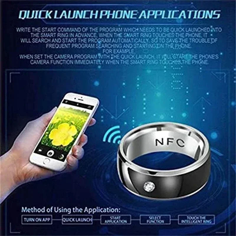 Smart Ring Wearable Technology - Smart Ring Nfc Pay avaliação e preço