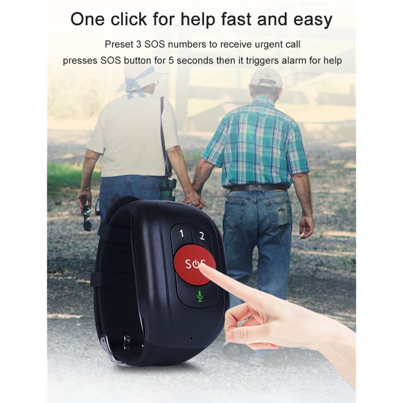 【GIFT】Urgent Call SOS Smart Wa - Fall Detection Watch avaliação e preço