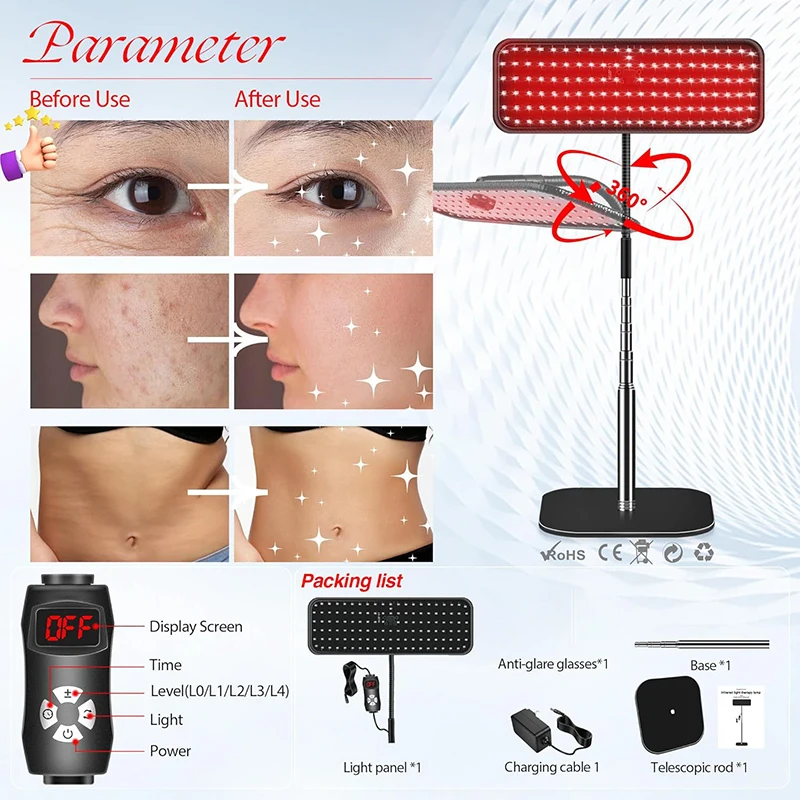 Near Infrared Light Panel 660n - Galvanic Skin Sensor avaliação e preço