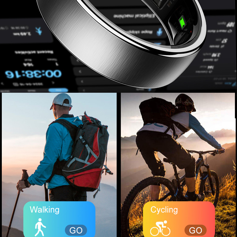R10 Charging Case Smart Ring M - Temperature Ring Skin avaliação e preço