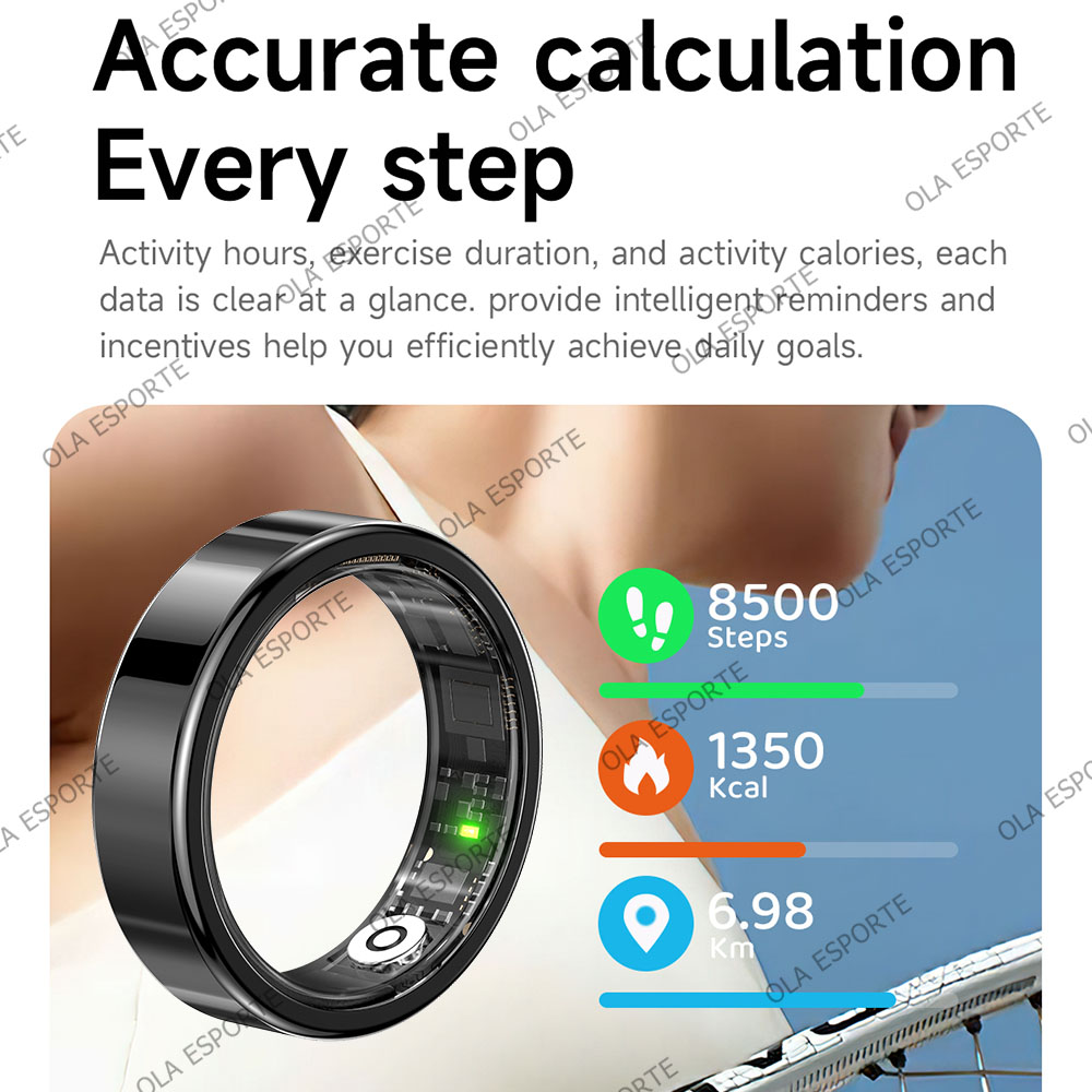 Smart Ring For Men Women Touch - Temperature Ring Skin avaliação e preço
