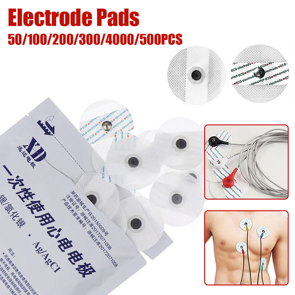 50-500pcs Disposable Electrode - Ecg Patch Monitor avaliação e preço