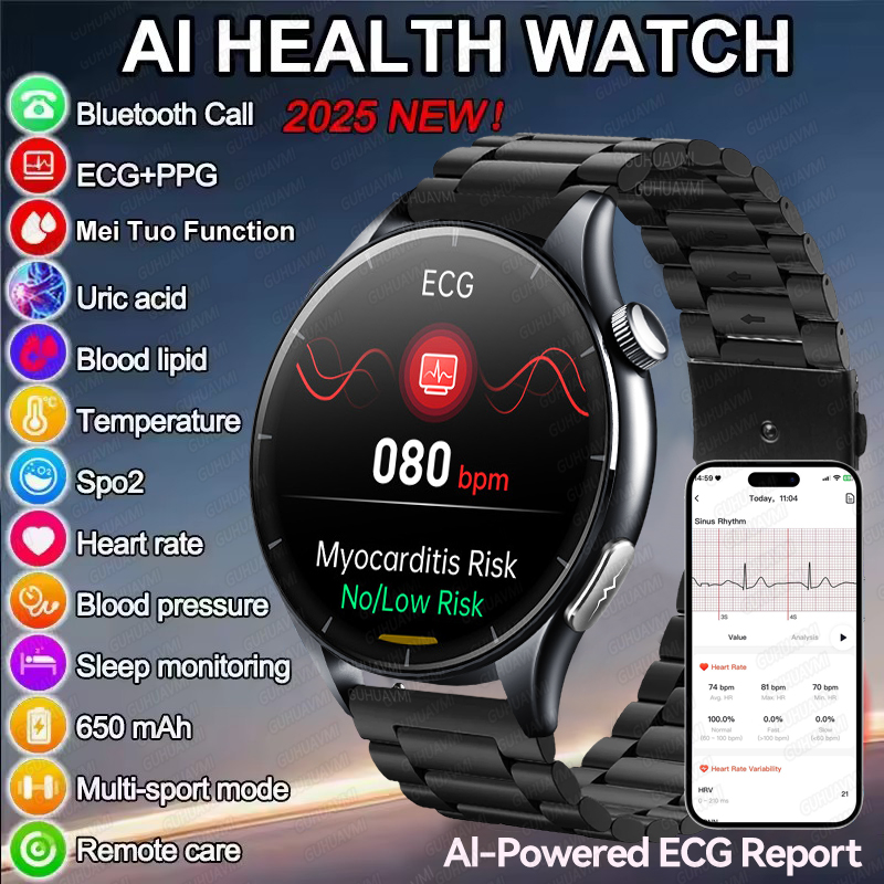 ECG Health Diagnosis Smart Wat - Fatigue Band Monitor avaliação e preço
