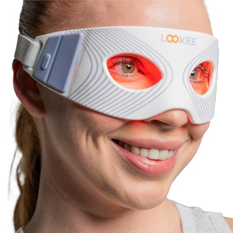 LOOKEE Under Eye Red Light The - Light Therapy Glasses avaliação e preço