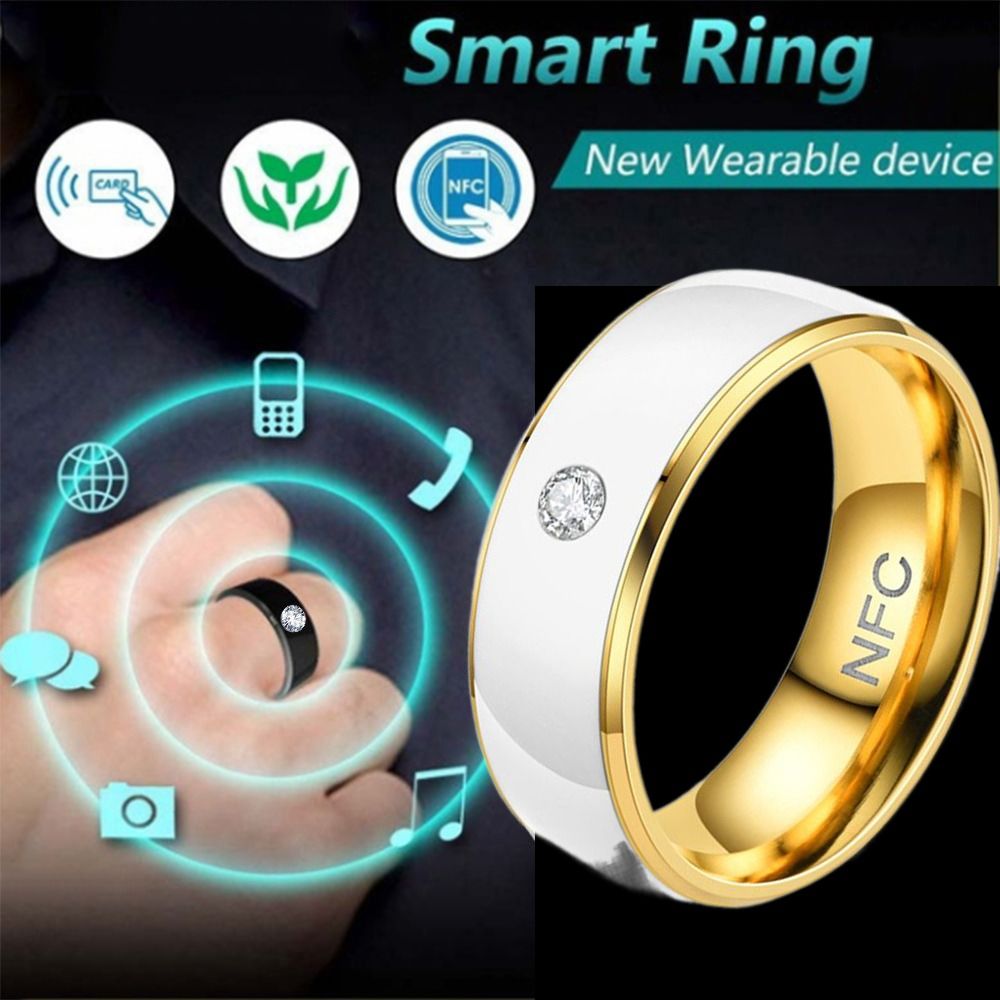 NFC Smart Ring Stainless Steel - Smart Ring Nfc Pay avaliação e preço