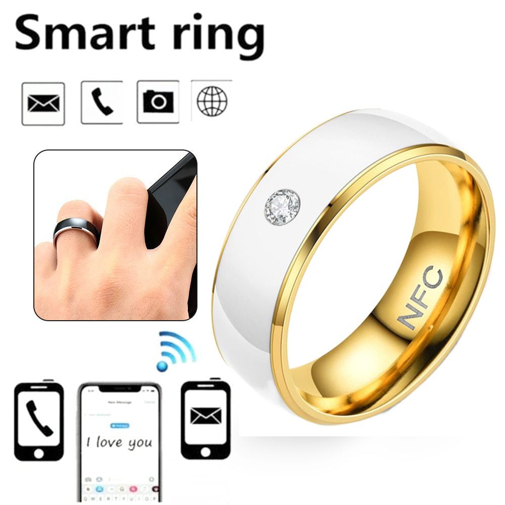 NFC Smart Ring Stainless Steel - Smart Ring Nfc Pay avaliação e preço