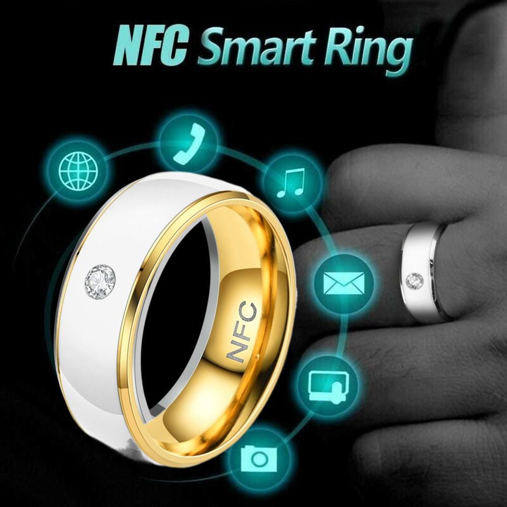 NFC Smart Ring Stainless Steel - Smart Ring Nfc Pay avaliação e preço