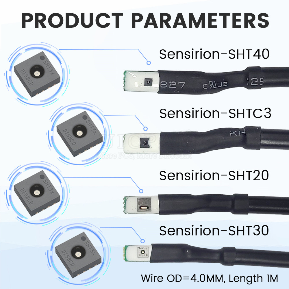SHT40 SHT30 SHT20 SHTC3 Temper - Muscle Sensor Emg avaliação e preço