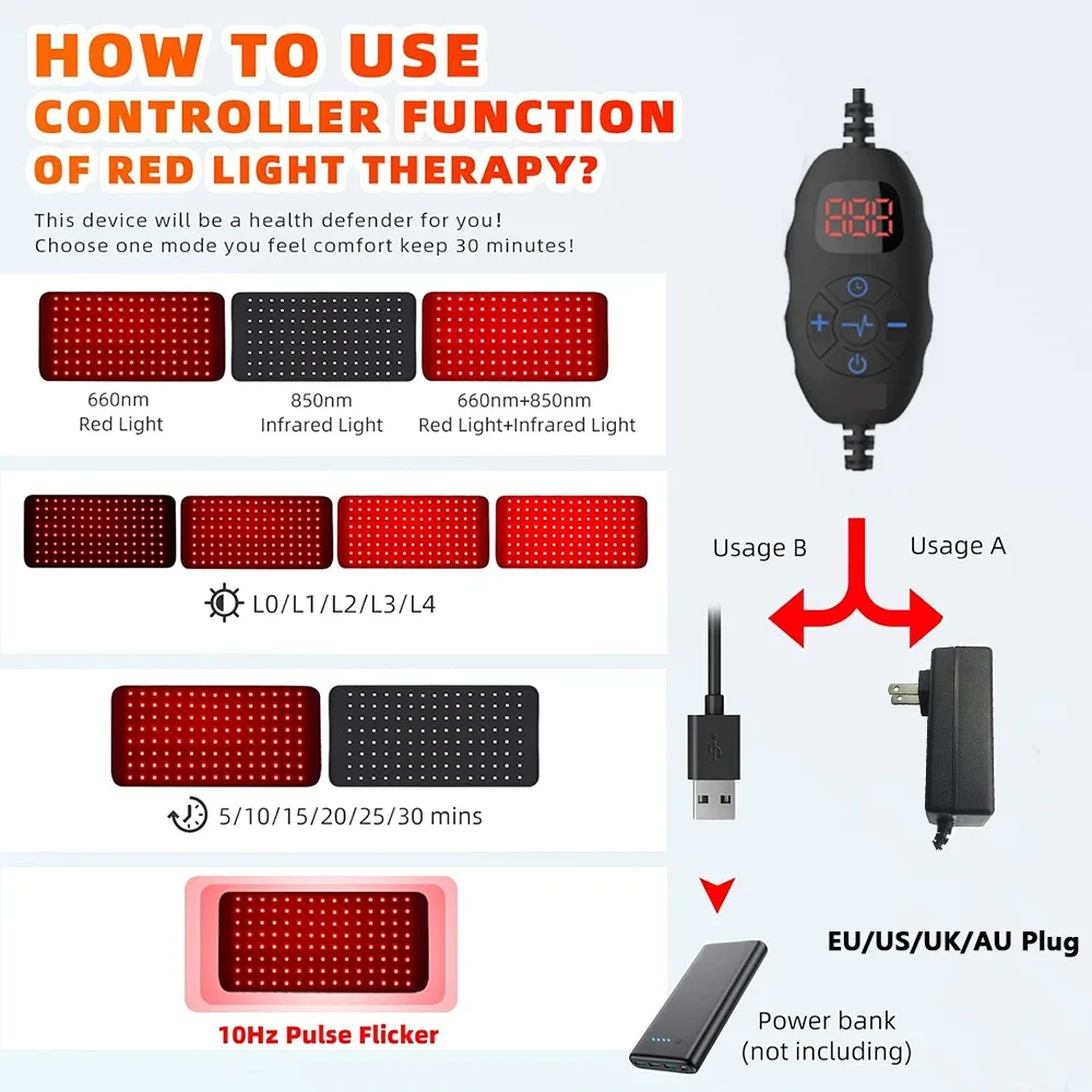 120 LEDs Led 660nm and 850nm N - Galvanic Skin Sensor avaliação e preço