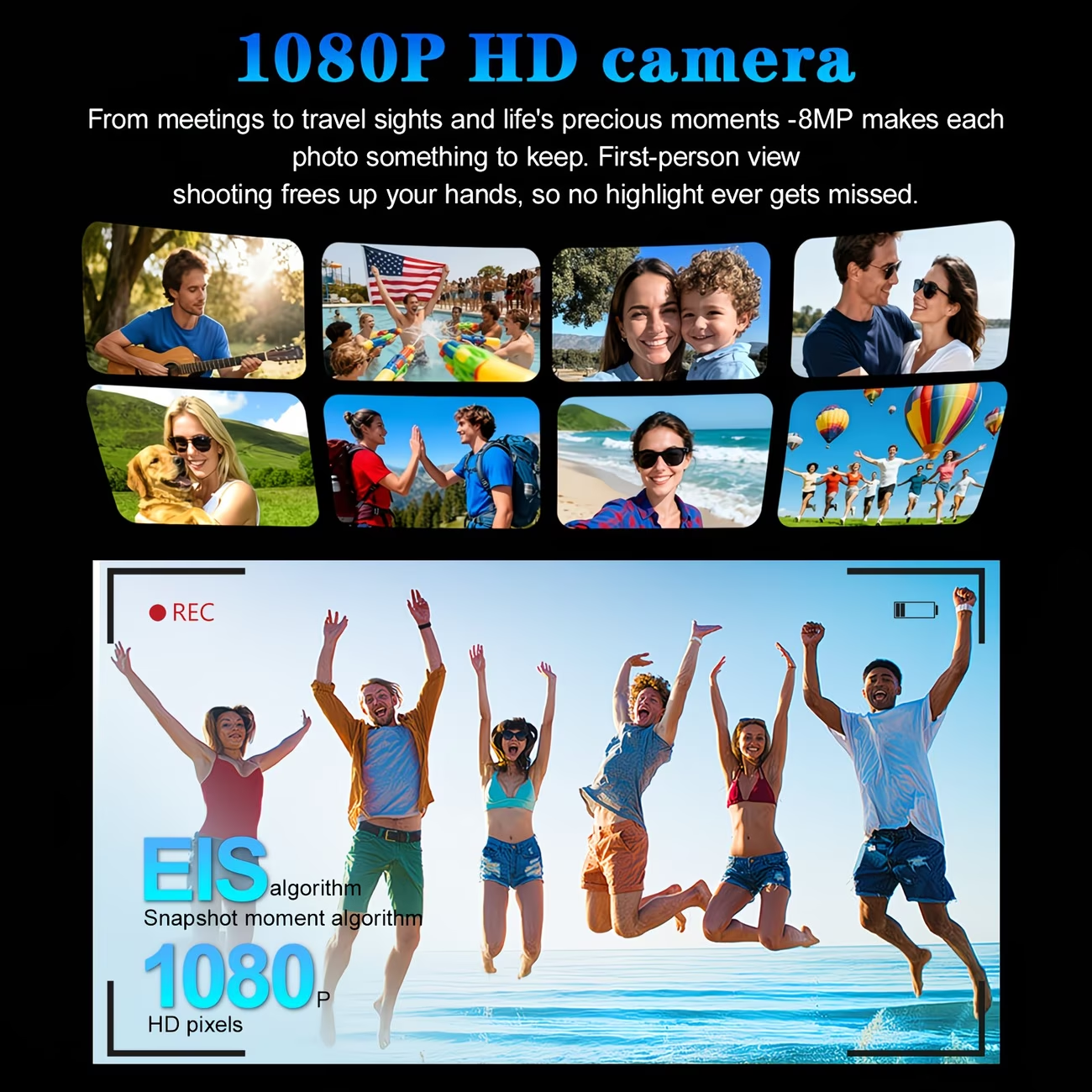 2026 HD AI Smart Glasses 32GB  - Smart Glasses Lens avaliação e preço