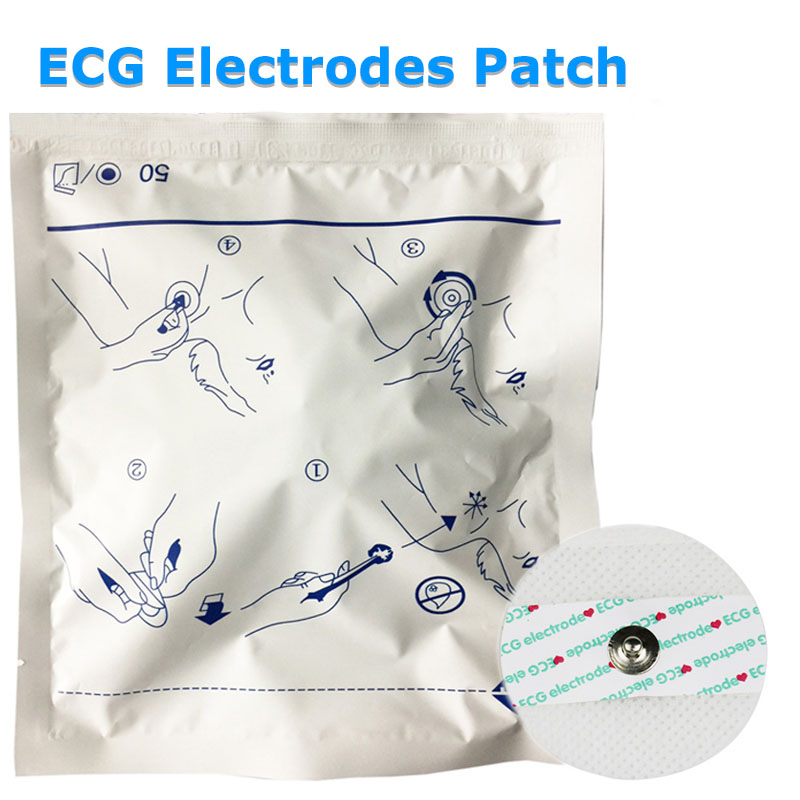 50pcs Disposable ECG Monitor E - Ecg Patch Monitor avaliação e preço