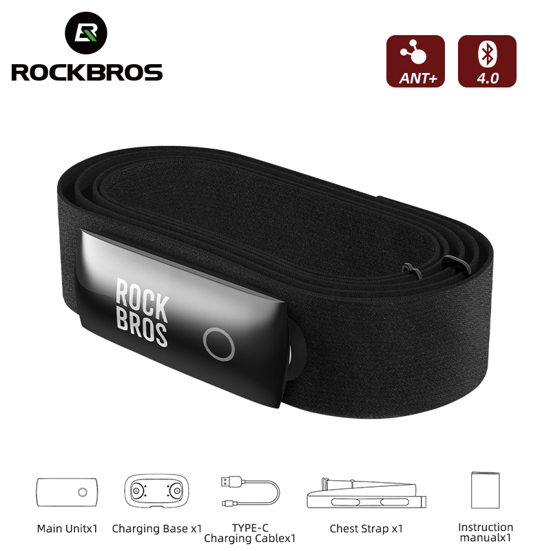 ROCKBROS H828 Heart Rate Senso - Breath Rate Monitor avaliação e preço