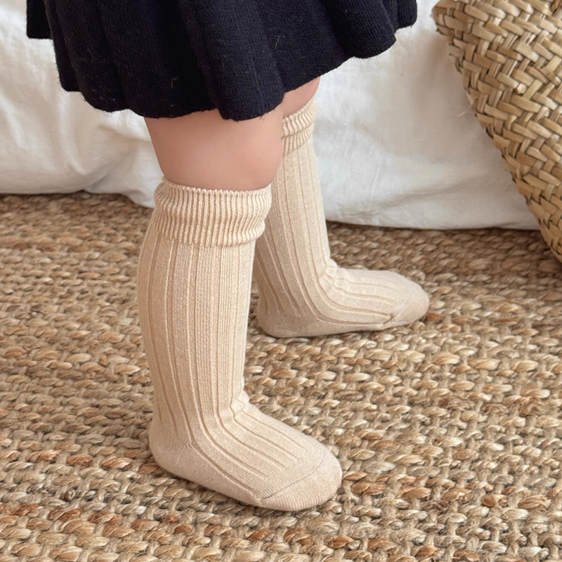 Solid Color Boys Girls Long So - Baby Sock Oximeter avaliação e preço