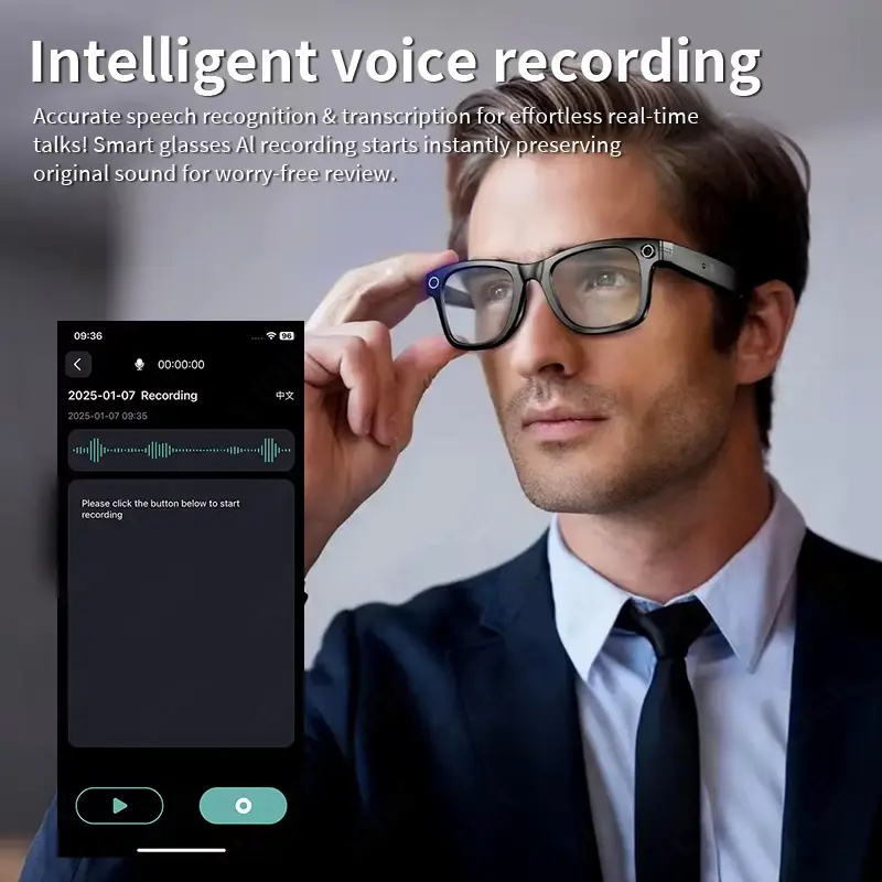 AI Smart Glasses with 8MP Came - Smart Glasses Lens avaliação e preço