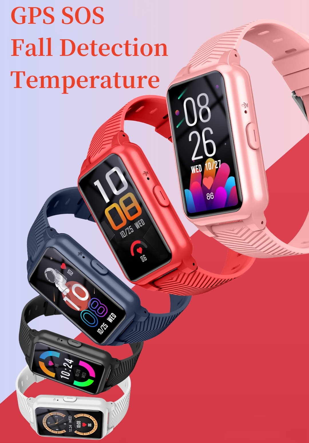 Fall Detection Smart Watch For - Fall Detection Watch avaliação e preço