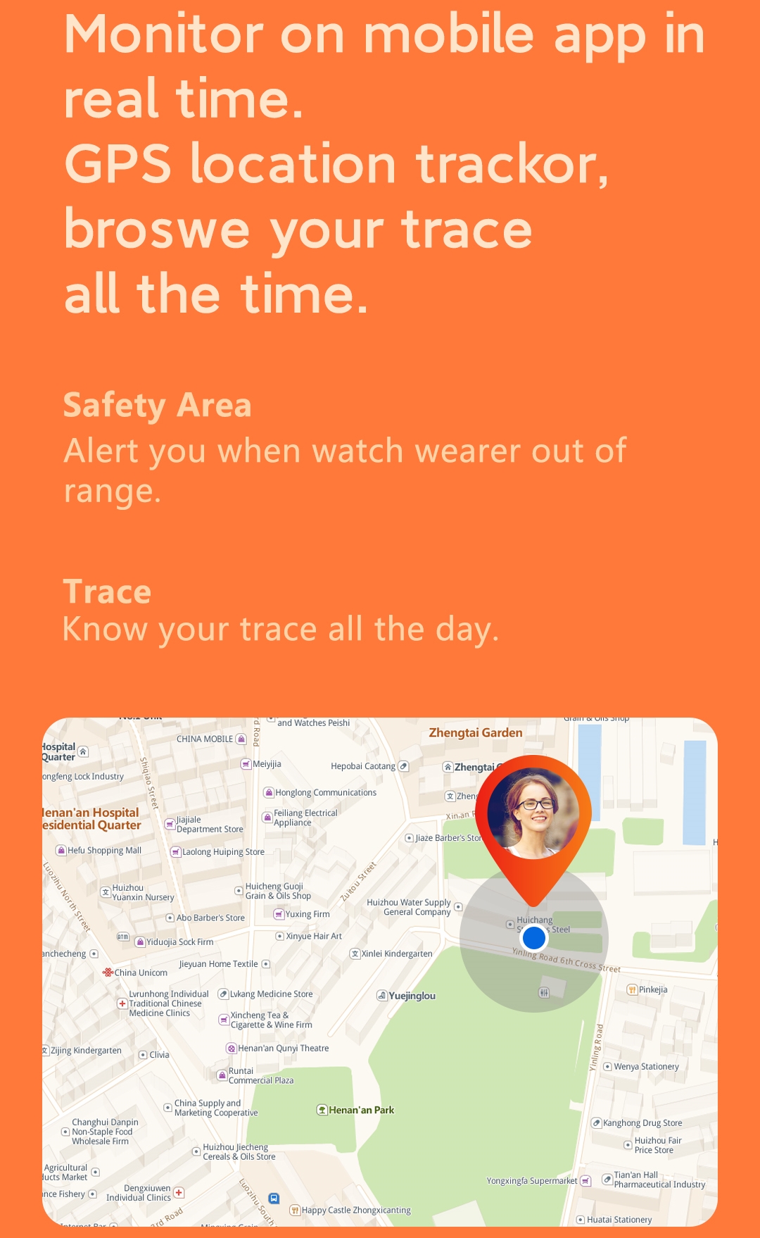 Fall Detection Smart Watch For - Fall Detection Watch avaliação e preço