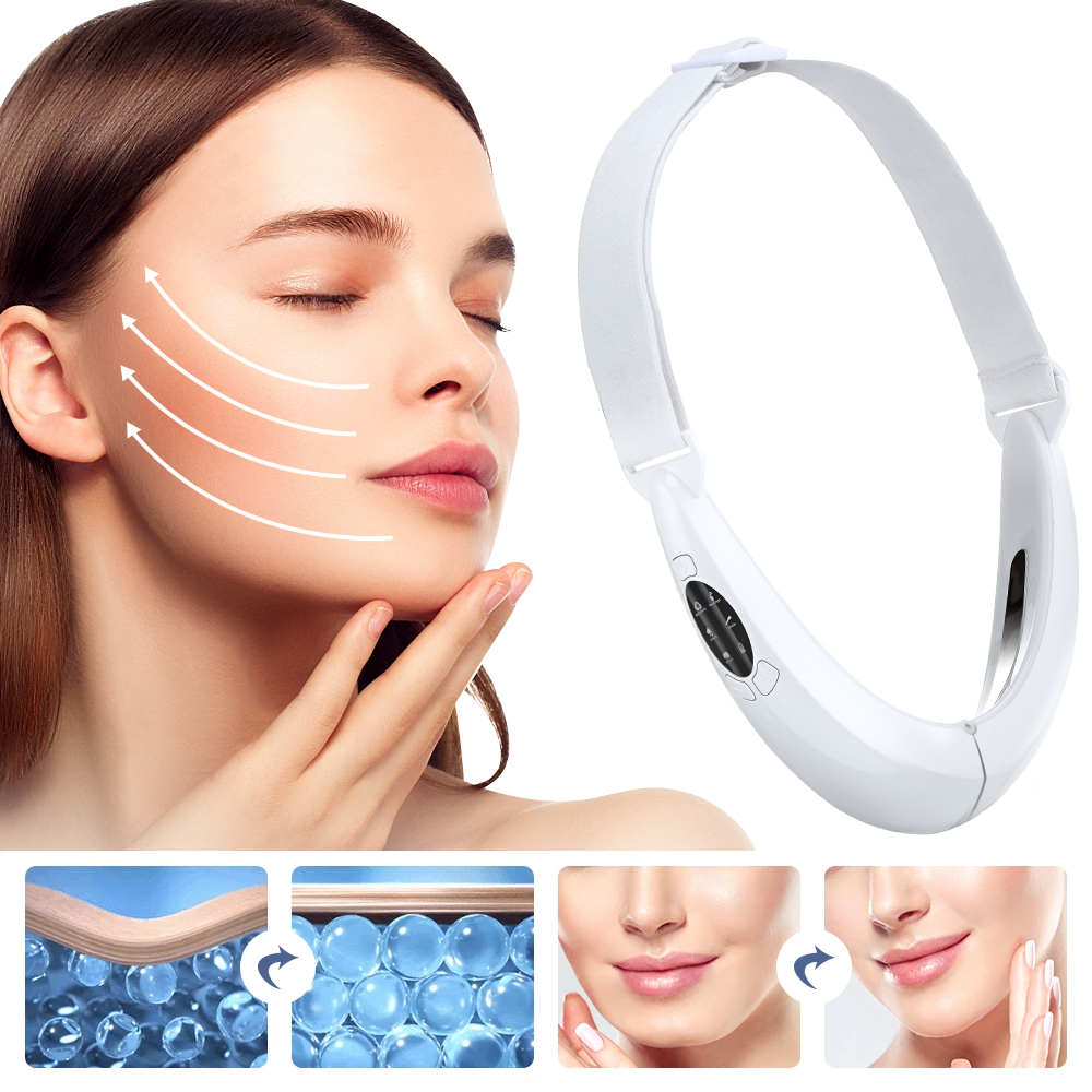 EMS V Shape Lift Belt Facial L - Galvanic Skin Sensor avaliação e preço