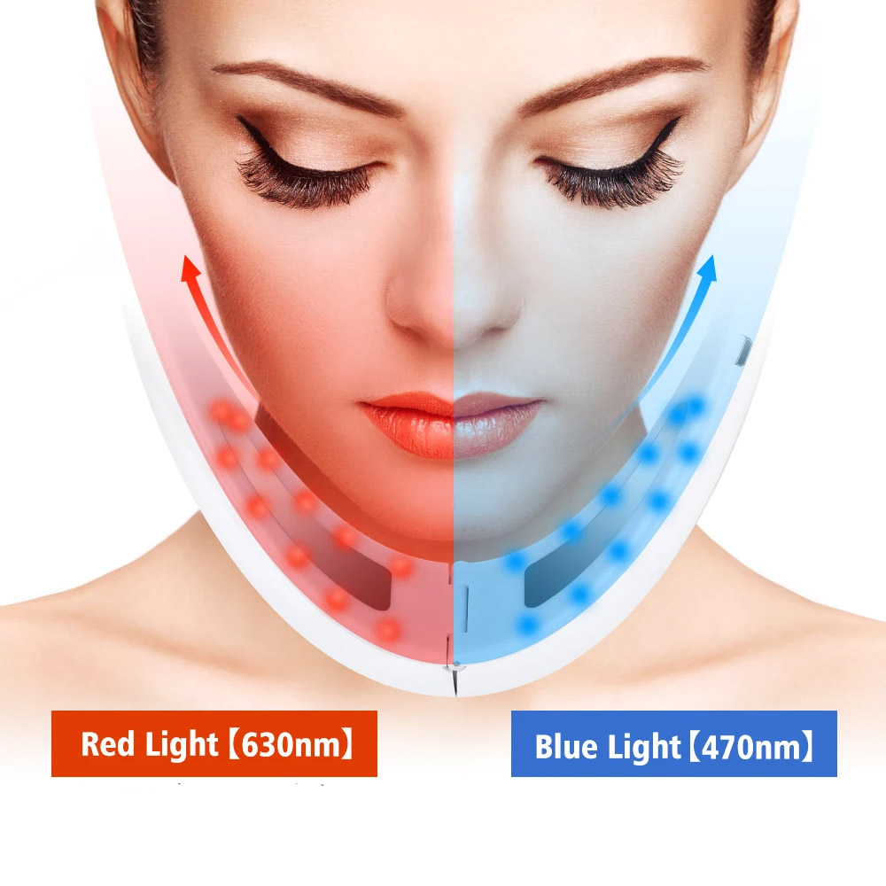 EMS V Shape Lift Belt Facial L - Galvanic Skin Sensor avaliação e preço